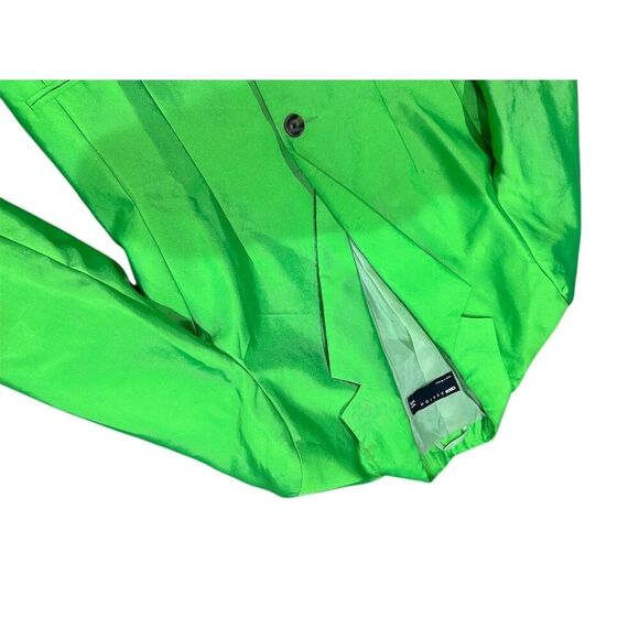 ASOS DESIGN Women's Green Blazer 4 Lightweight Workwear Long Sleeve - Picture 2 of 8